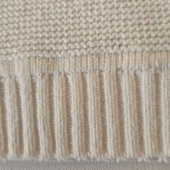 J. Jill Wearever Collection Womens V-Neck Sleeveless Pullover Sweater White XL - Picture 5 of 10